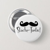 'Stache-tastic Button (Vorne & Hinten)