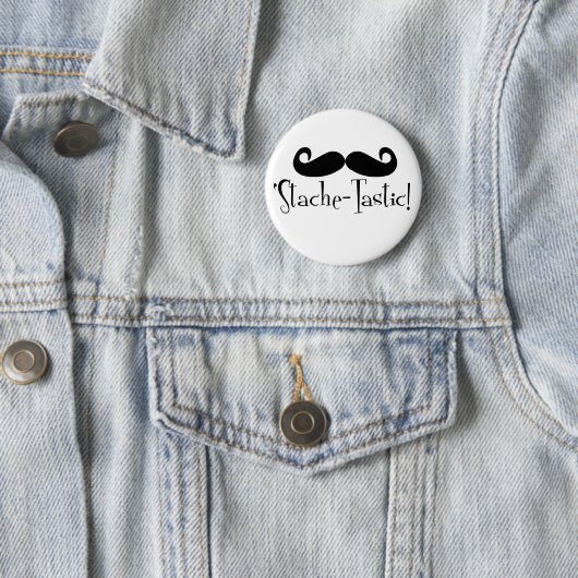 'Stache-tastic Button (Beispiel)