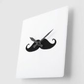Stache Zeit Quadratische Wanduhr (Winkel)