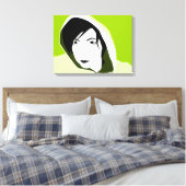 Stachel Leinwanddruck (Insitu (Schlafzimmer))