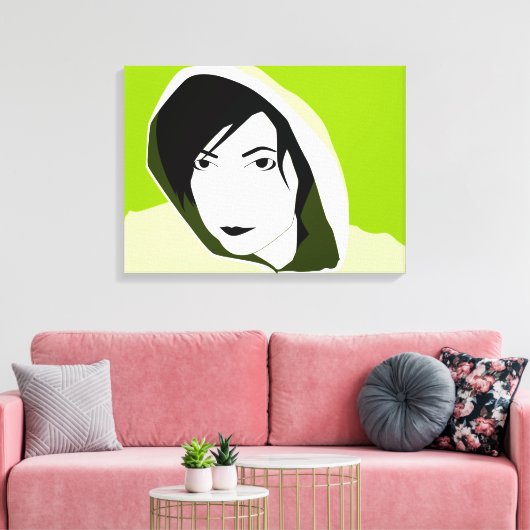 Stachel Leinwanddruck (Insitu (Wohnzimmer))