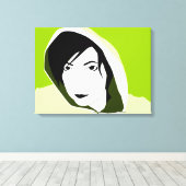 Stachel Leinwanddruck (Insitu (Holzboden))