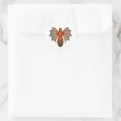 Stachel Runder Aufkleber (Tasche)