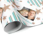 Stachelbäume Foto Geschenkpapier (Rolleneckpunkt)