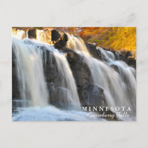 Stachelbeerfälle Minnesota Postkarte