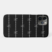 Stacheldraht Case-Mate iPhone Hülle (Rückseite (Horizontal))