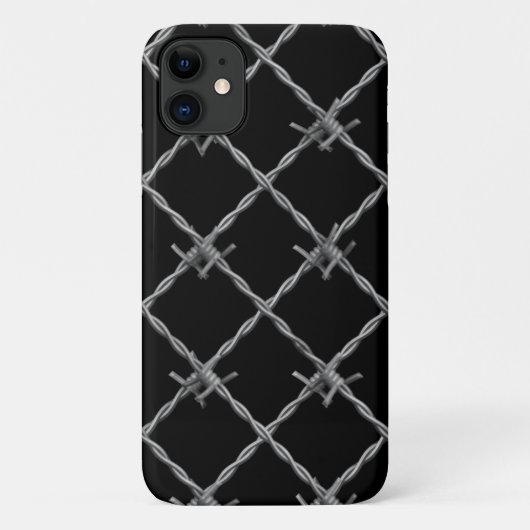 Stacheldraht Case-Mate iPhone Hülle (Rückseite)
