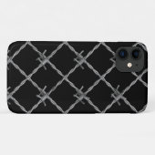 Stacheldraht Case-Mate iPhone Hülle (Rückseite (Horizontal))