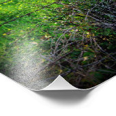 Stacheldraht Fotodruck (Ecke)