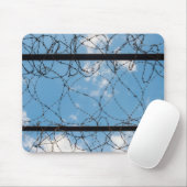 Stacheldraht in Amna Suraka Mousepad (Mit Mouse)