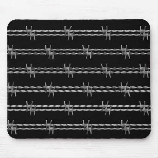 Stacheldraht Mousepad (Vorne)