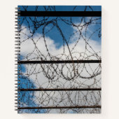 Stacheldraht Notizblock (Vorderseite)