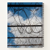 Stacheldraht Notizblock (Rückseite)