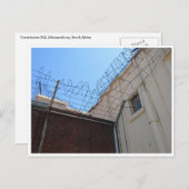 Stacheldraht Postkarte (Vorne/Hinten)