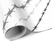 Stacheldraht-Set Geschenkpapier (Rolleneckpunkt)