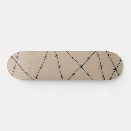 Stacheldraht Skateboard (Horizontal)