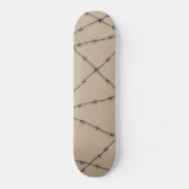 Stacheldraht Skateboard (Vorderseite)
