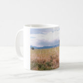Stacheldraht und Posten Kaffeetasse (Vorderseite Links)