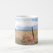 Stacheldraht und Posten Kaffeetasse (Mittel)