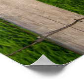 Stacheldrahtzaun Poster (Ecke)