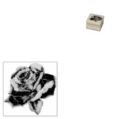 Stachelgedeckte Rose Gummistempel (Stempel)