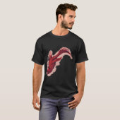Stacheliger Fisch T-Shirt (Vorne ganz)