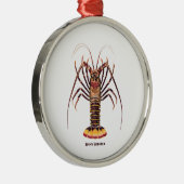 Stacheliger Hummer (asiatisch-pazifisch) Ornament Aus Metall (Rechts)