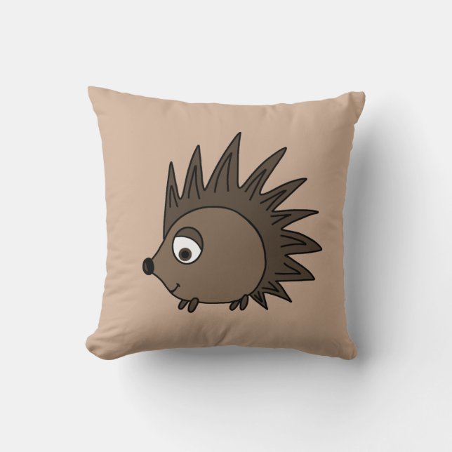 Stacheliger Igel Kissen (Vorderseite)