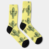 Stacheliger wütender Kaktus Thunder_Cove Socken (Rechts)