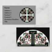 Stachelkreuz Visitenkarte (Vorne/Hinten)