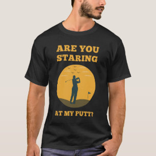 Stacheln Sie an meinem Putt Funny Golf Golfspielen T-Shirt