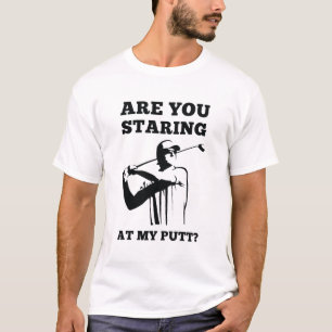 Stacheln Sie an meinem Putt Funny Golf Golfspielen T-Shirt