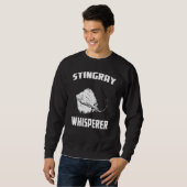 Stachelrochen-Flüsterer Sweatshirt (Vorne ganz)