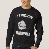 Stachelrochen-Flüsterer Sweatshirt (Vorderseite)