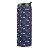 Stachelrochen-Muster Thermosbecher (Nach links gedreht)