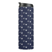 Stachelrochen-Muster Thermosbecher (Nach rechts gedreht)