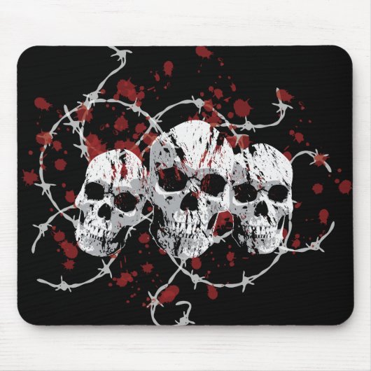 Stachelschädel Mousepad (Vorne)