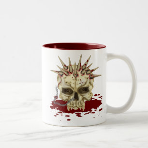 Stachelschädel Zweifarbige Tasse