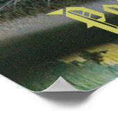 Stachelschwein 2 Poster (Ecke)