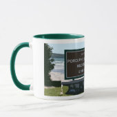 Stachelschwein-Berge - Michigans obere Halbinsel Tasse (Links)