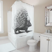 Stachelschwein-Duschvorhang Duschvorhang (Beispiel)