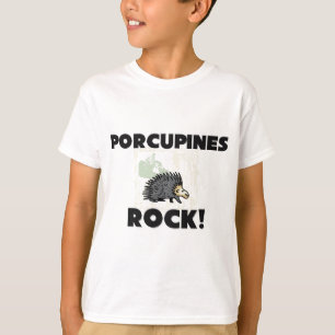 Stachelschwein-Felsen T-Shirt