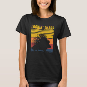 Stachelschwein Großer Scharfer Umarmer Igel Kusche T-Shirt