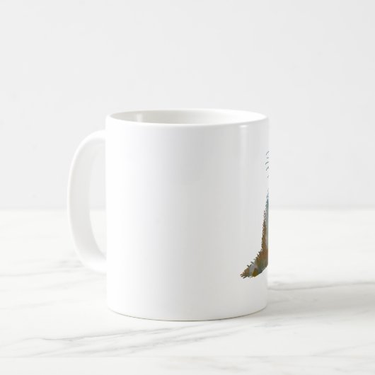 Stachelschwein Kaffeetasse (Vorderseite Links)
