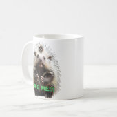 Stachelschwein Liebe Kaffeetasse (Vorderseite Links)