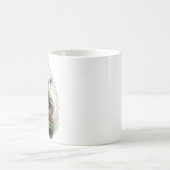 Stachelschwein Liebe Kaffeetasse (Mittel)