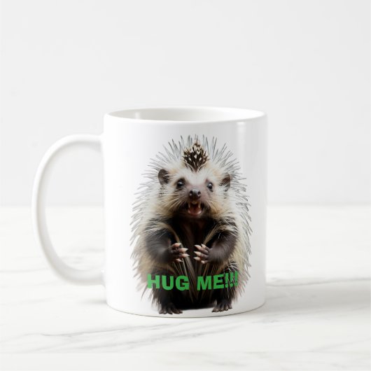 Stachelschwein Liebe Kaffeetasse (Links)