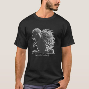 Stachelschwein mein Seelentier T-Shirt