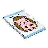Stachelschwein Notizblock (Rechte Seite)