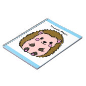 Stachelschwein Notizblock (Linke Seite)